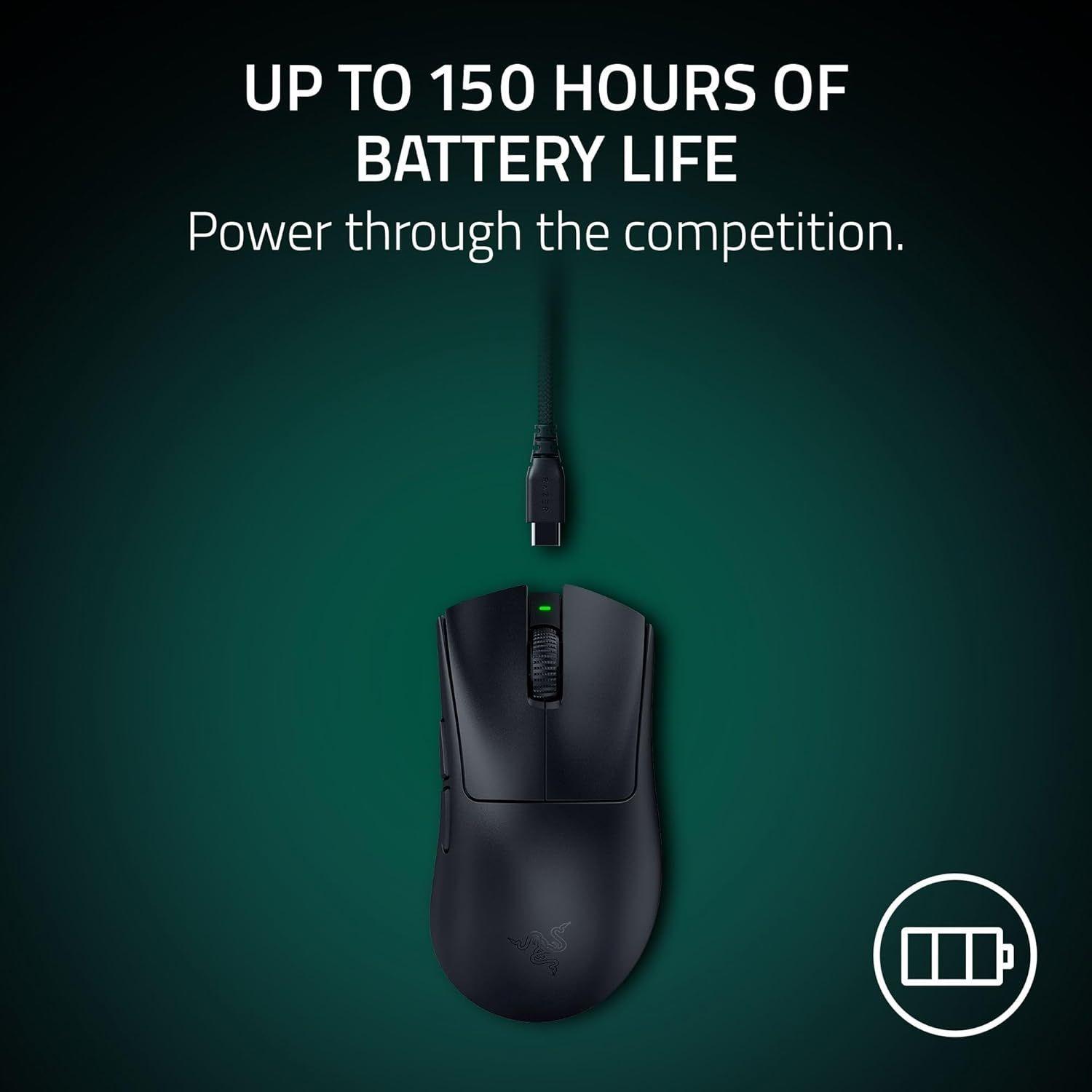 Refurbished Razer DeathAdder V4 Pro Wireless Gaming Mouse - Reebelo Nederland