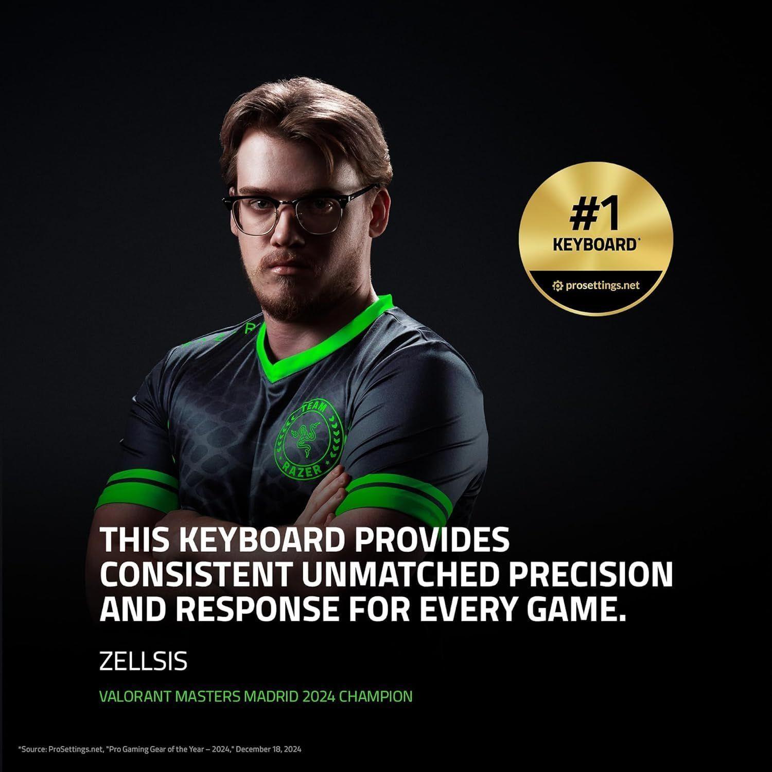 Refurbished Razer Huntsman V3 Pro Full Size Gaming Keyboard - Reebelo Nederland