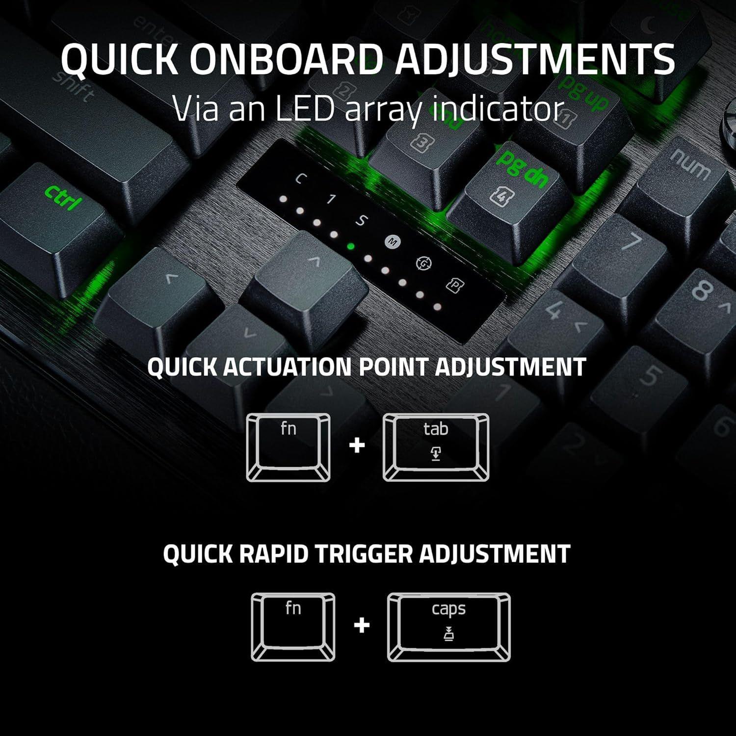 Refurbished Razer Huntsman V3 Pro Full Size Gaming Keyboard - Reebelo Nederland