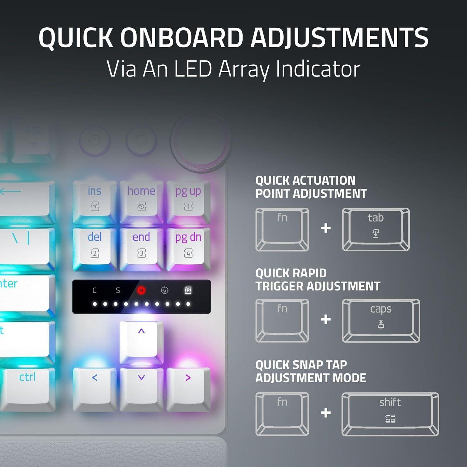 Refurbished Razer Huntsman V3 Pro TKL 8KHz Gaming Keyboard - Reebelo Nederland