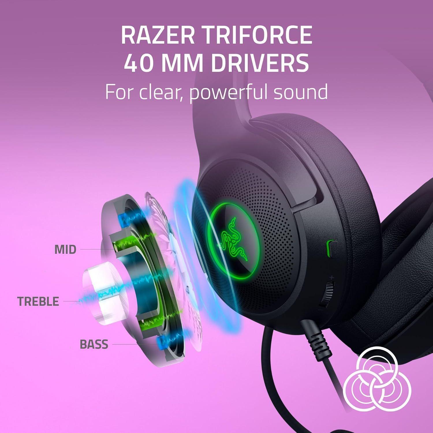 Refurbished Razer Kraken Kitty Edition V2 Wired Gaming Headset - Reebelo Nederland