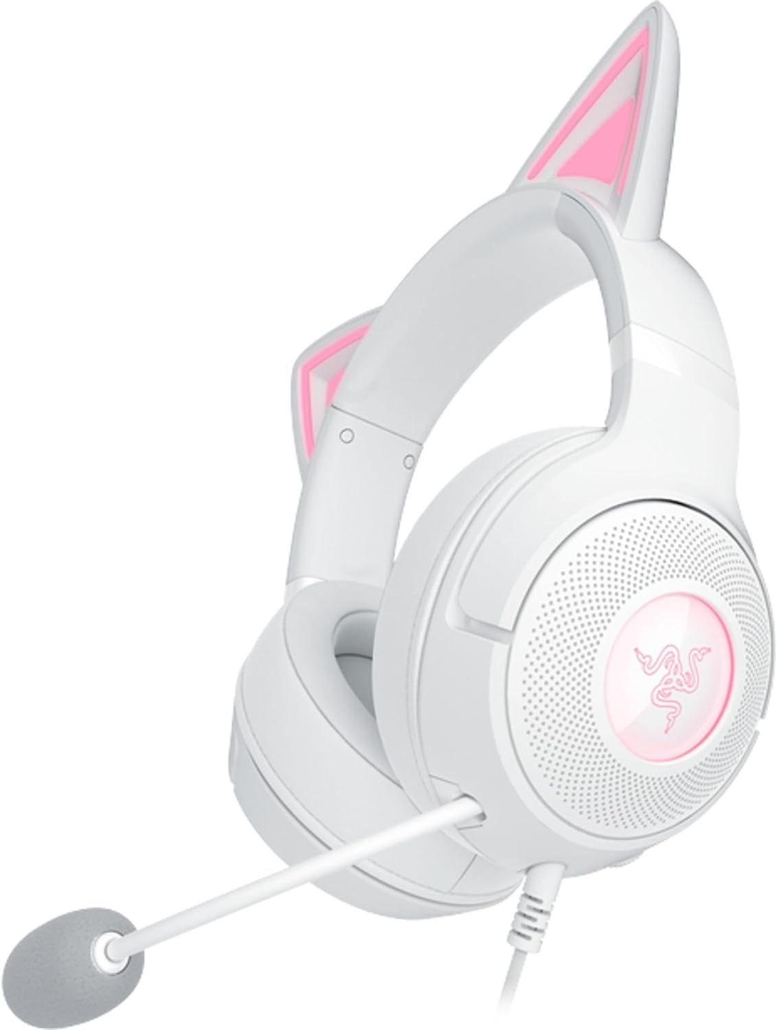 Refurbished Razer Kraken Kitty Edition V2 Wired Gaming Headset - Reebelo Nederland
