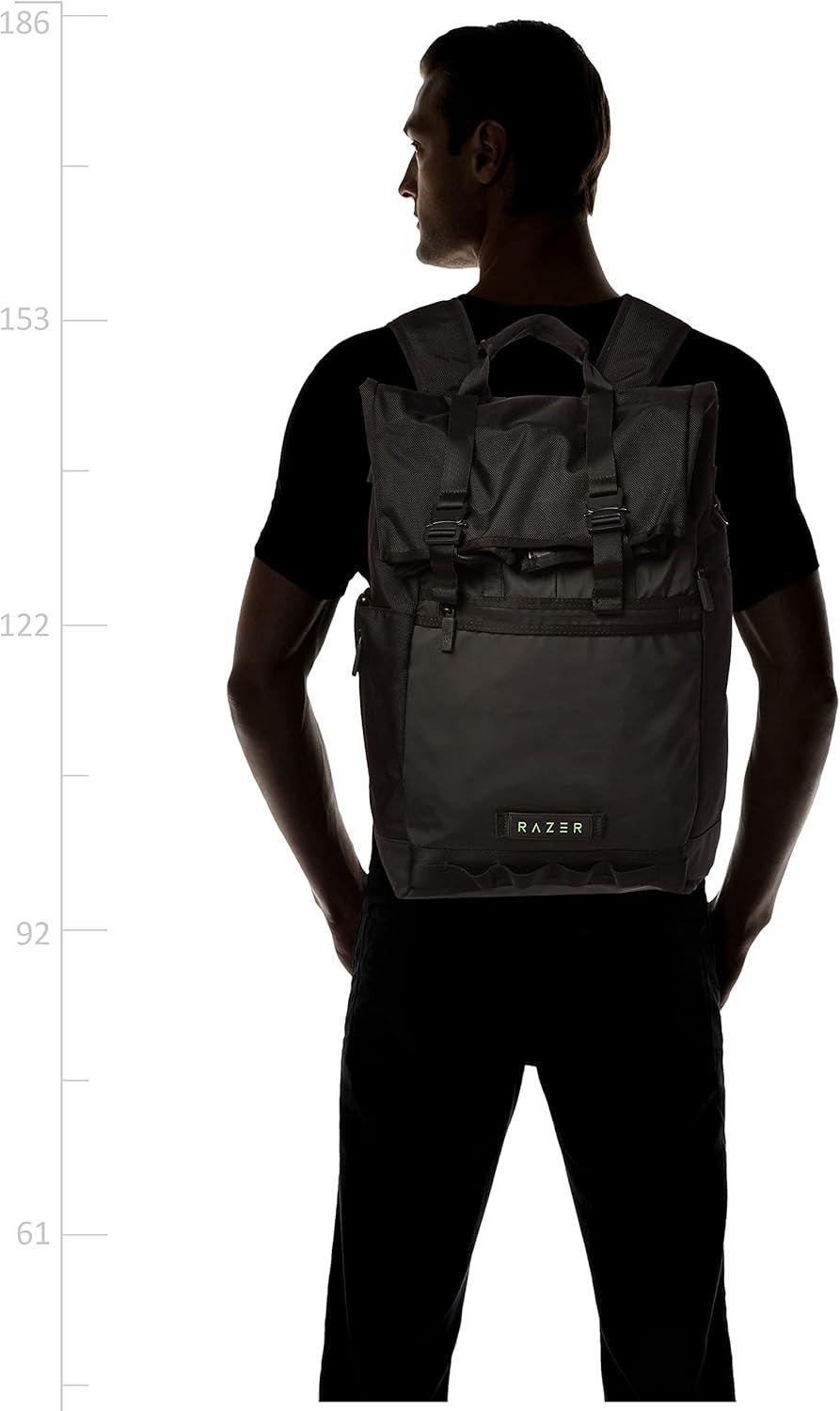 Refurbished Razer Recon 15-inch Rolltop Backpack - Reebelo Nederland