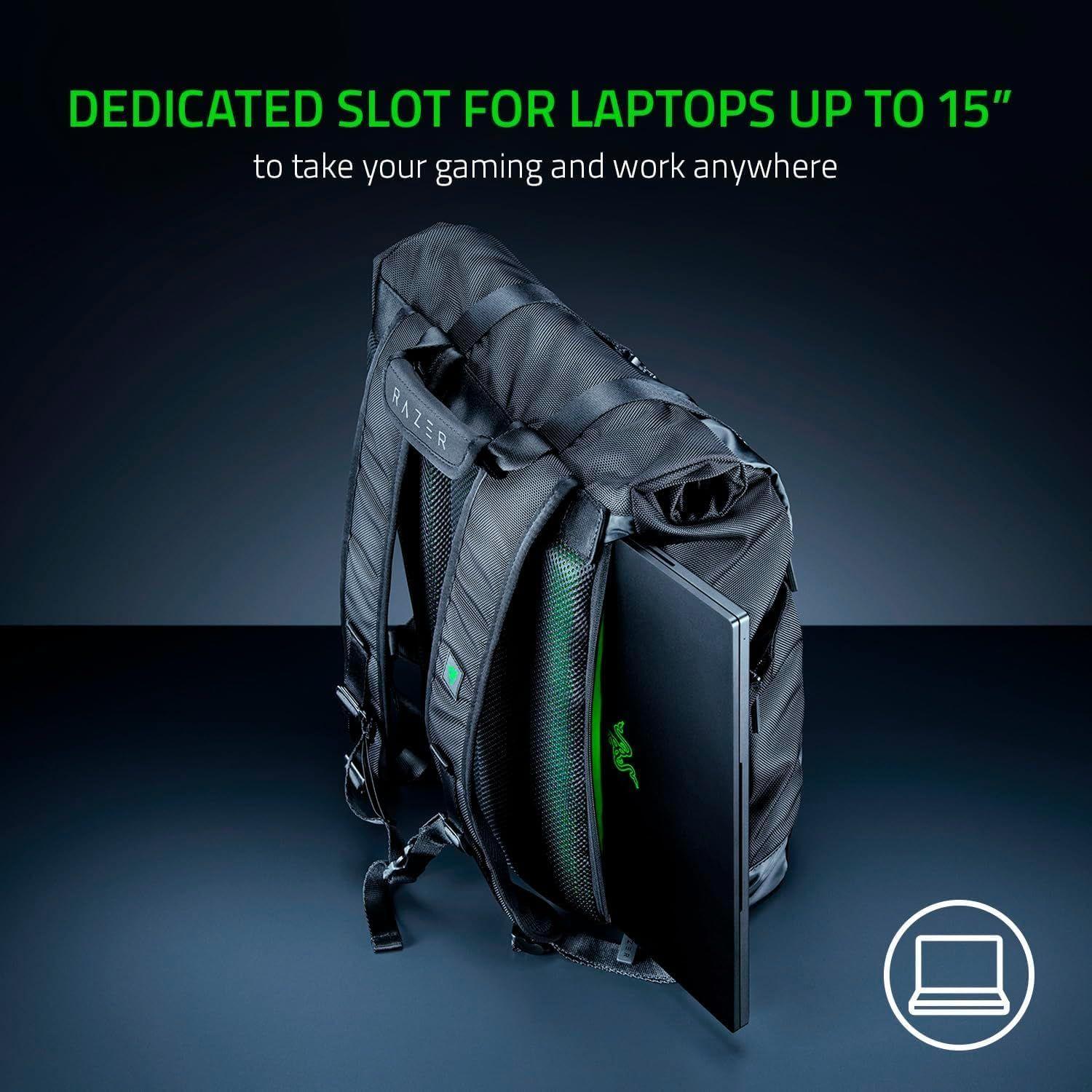 Refurbished Razer Recon 15-inch Rolltop Backpack - Reebelo Nederland