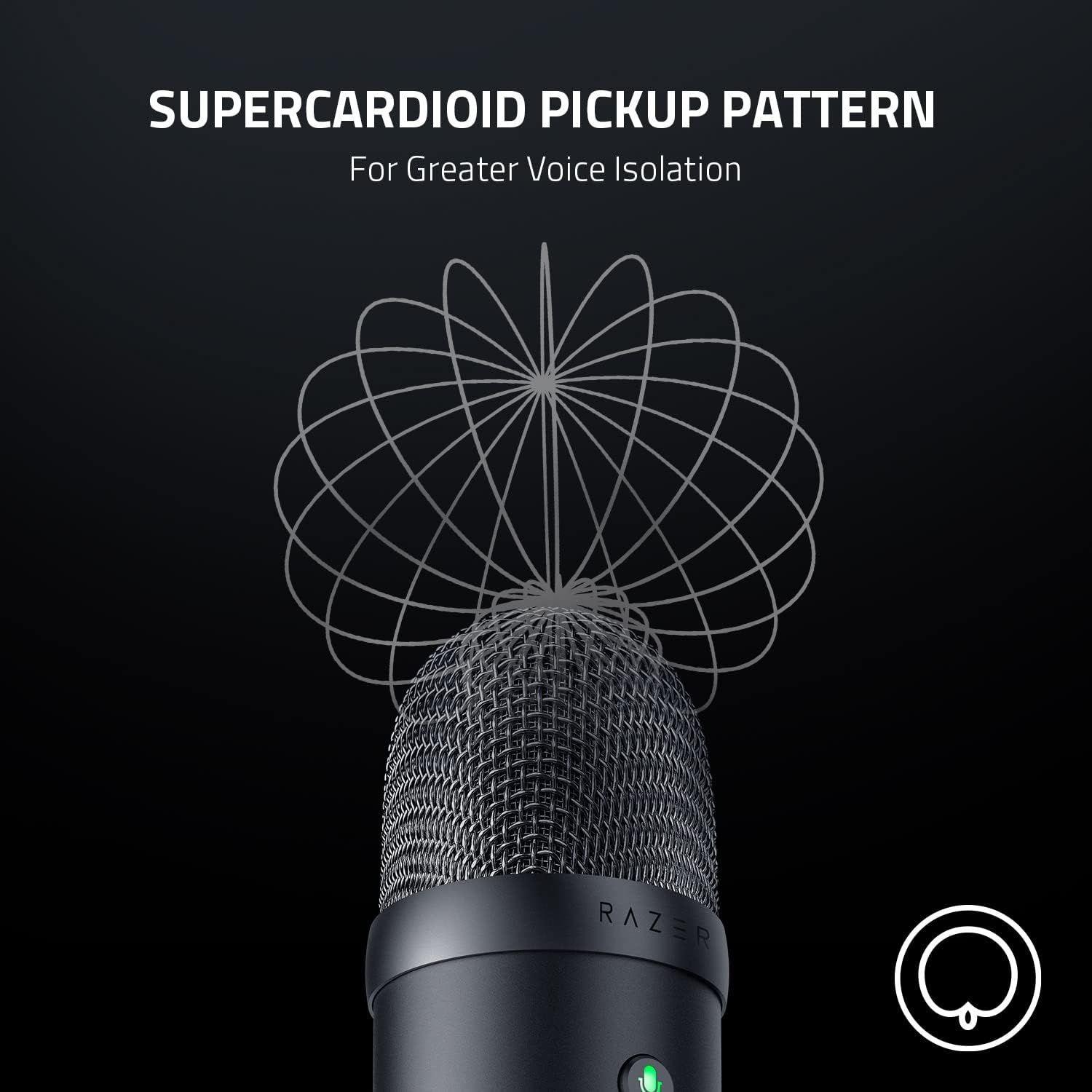 Refurbished Razer Seiren V2 X USB Condenser Microphone for Streamers - Reebelo Nederland