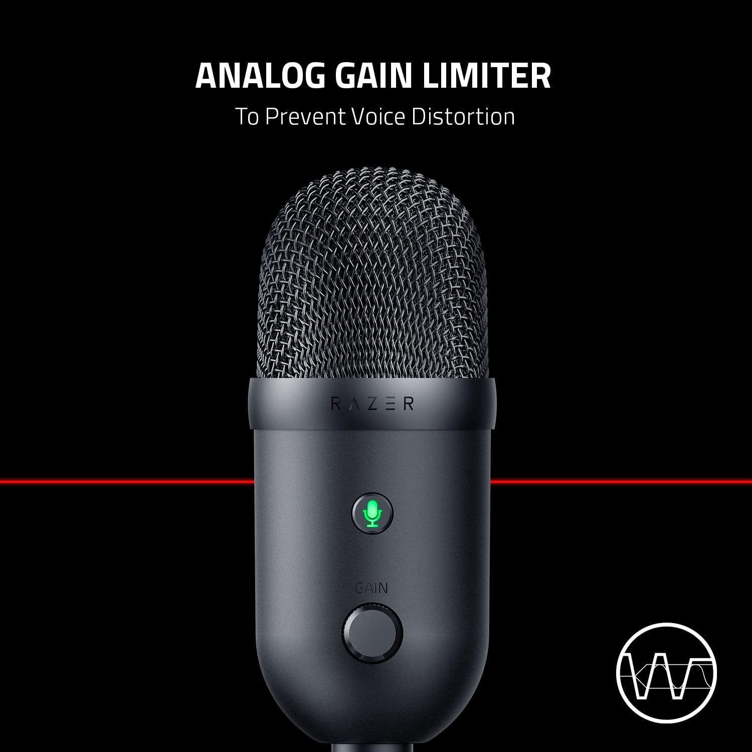 Refurbished Razer Seiren V2 X USB Condenser Microphone for Streamers - Reebelo Nederland
