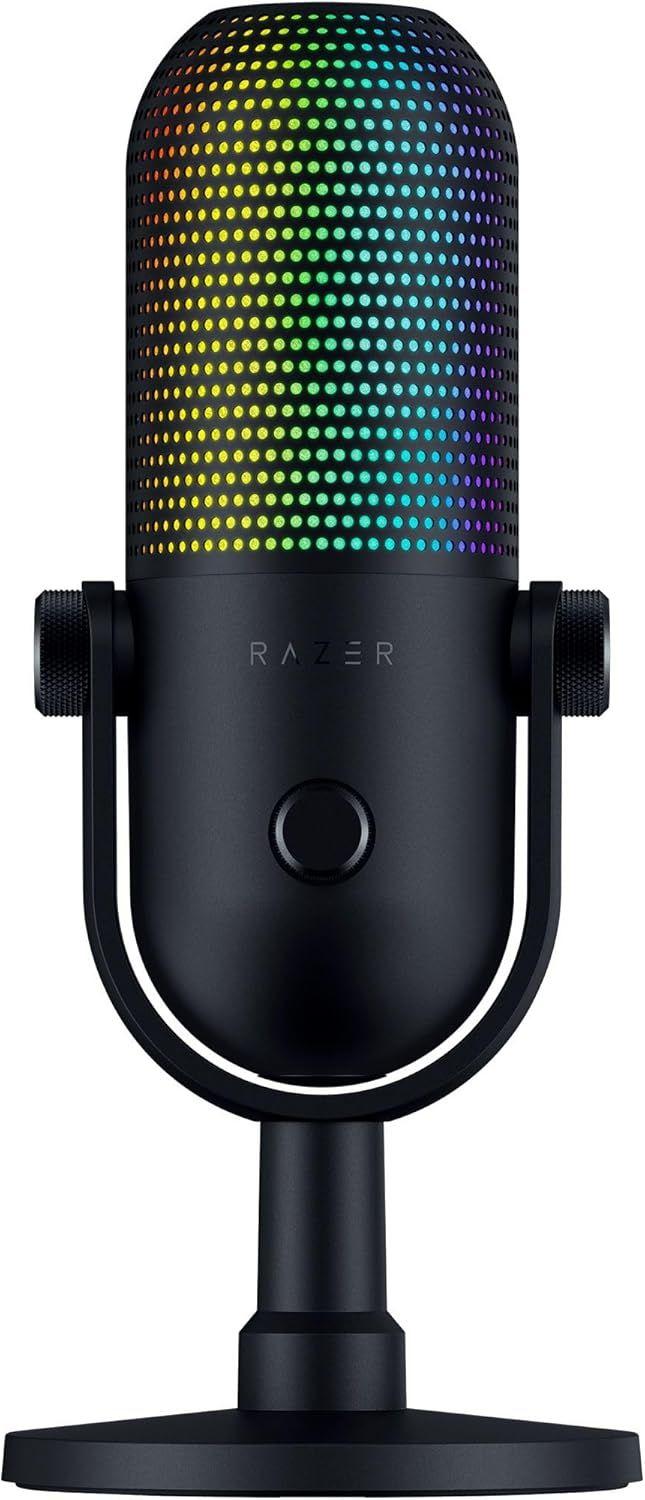 Refurbished Razer Seiren V3 Chroma Condenser USB Microphone   - Reebelo Nederland