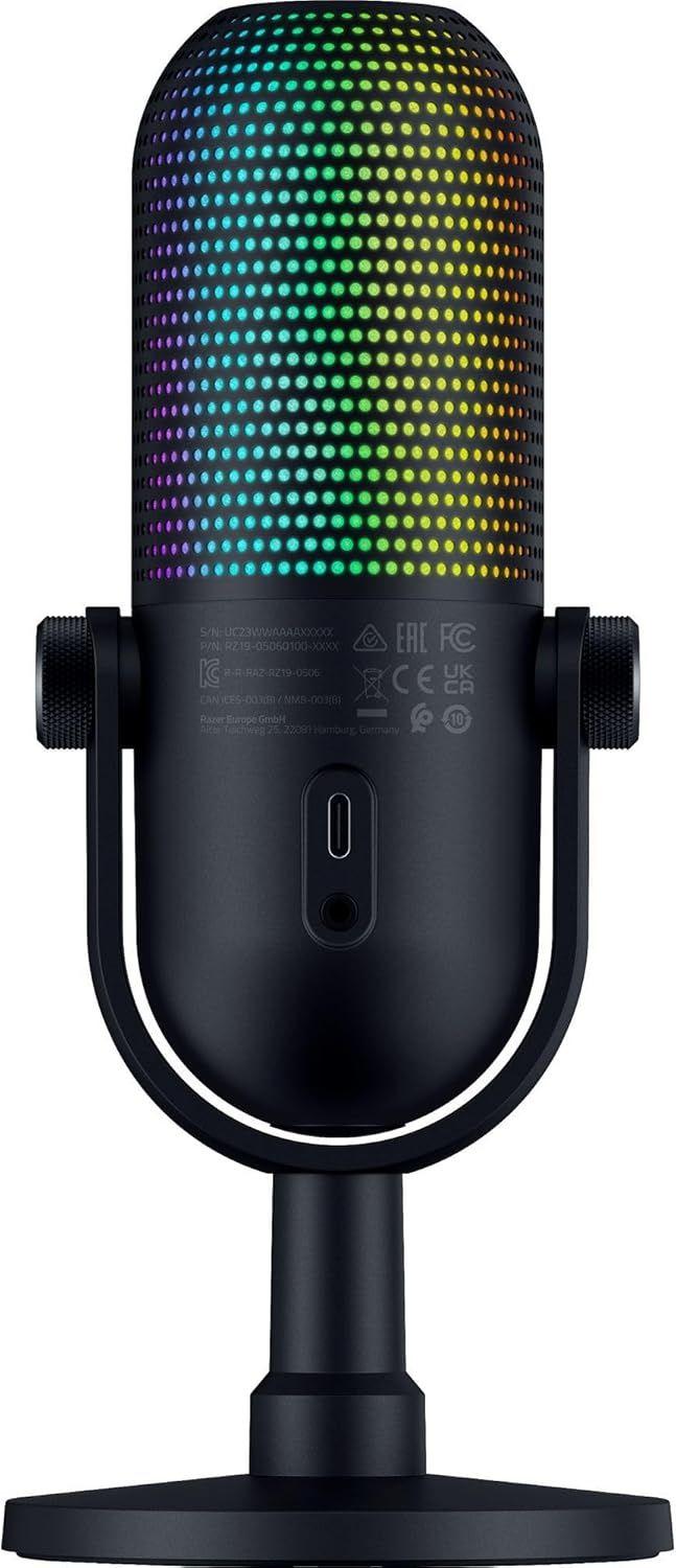 Refurbished Razer Seiren V3 Chroma Condenser USB Microphone   - Reebelo Nederland