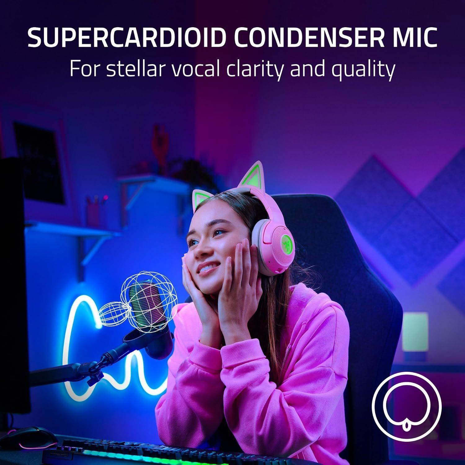 Refurbished Razer Seiren V3 Chroma Condenser USB Microphone   - Reebelo Nederland