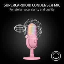 Refurbished Razer Seiren V3 Chroma Condenser USB Microphone   - Reebelo Nederland