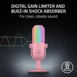 Refurbished Razer Seiren V3 Chroma Condenser USB Microphone   - Reebelo Nederland
