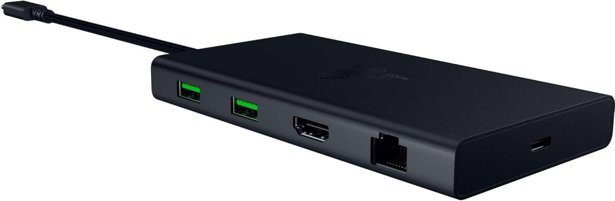 Refurbished Razer USB-C Dock 11 Port Docking Station for Laptops - Reebelo Nederland