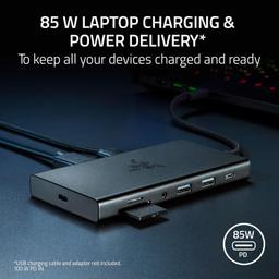 Refurbished Razer USB-C Dock 11 Port Docking Station for Laptops - Reebelo Nederland