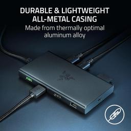 Refurbished Razer USB-C Dock 11 Port Docking Station for Laptops - Reebelo Nederland
