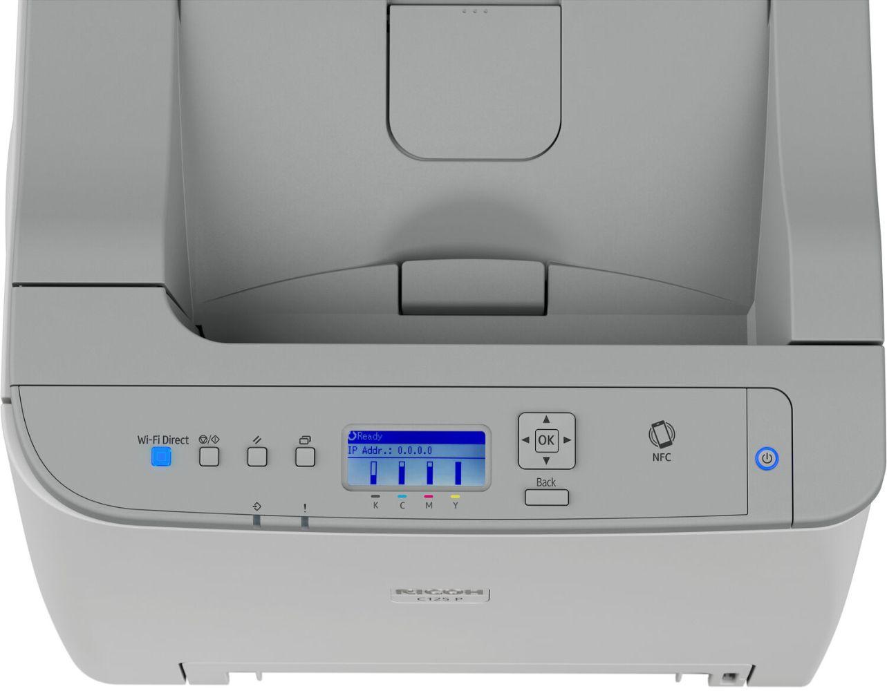 Refurbished RICOH C125 P Color Laser Printer - Reebelo Nederland