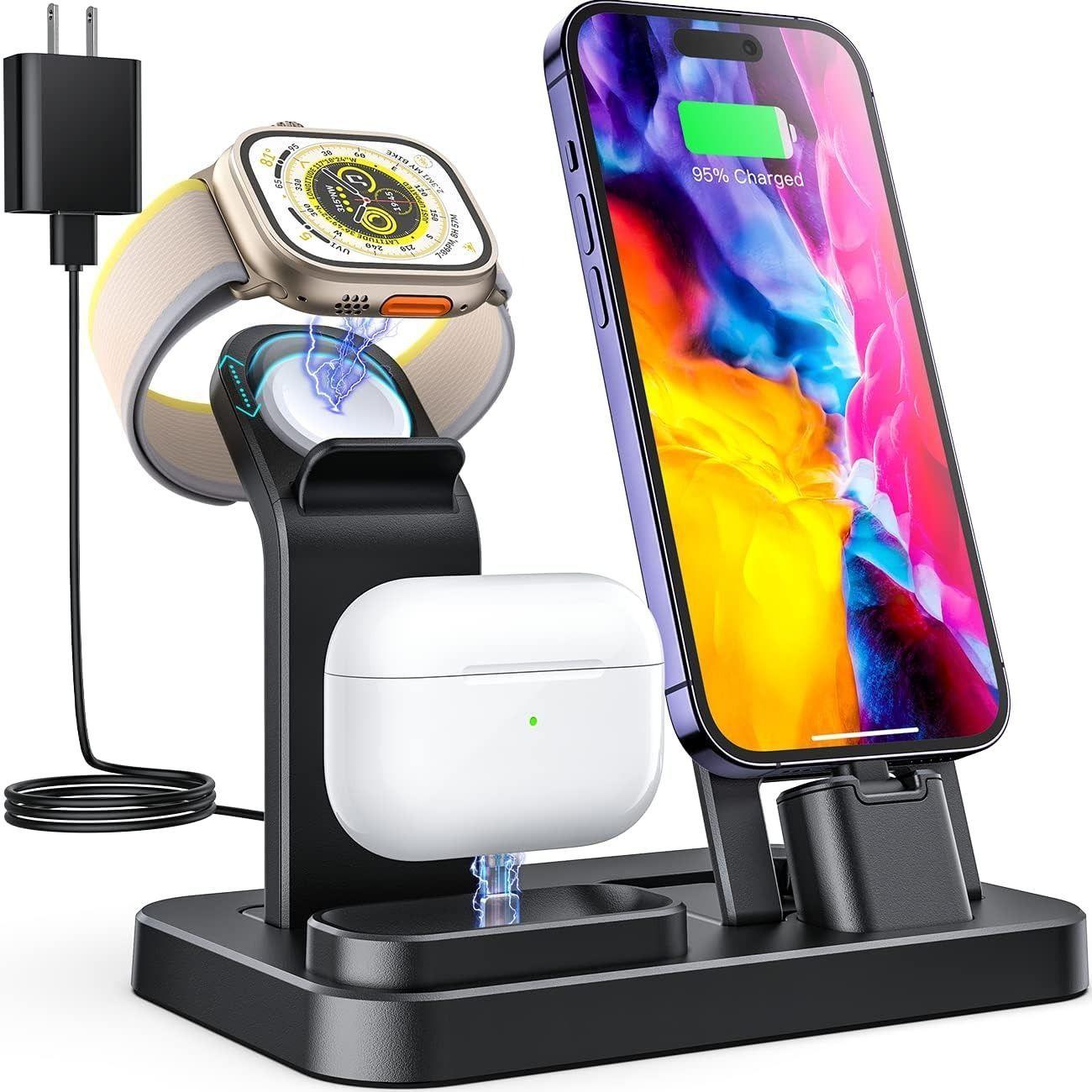 Refurbished RJR Updated 3 in 1 Charging Station for Apple Devices - Reebelo Nederland