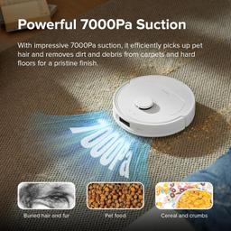 Refurbished Roborock Qrevo S Robotic Vacuum Cleaner - Reebelo Nederland