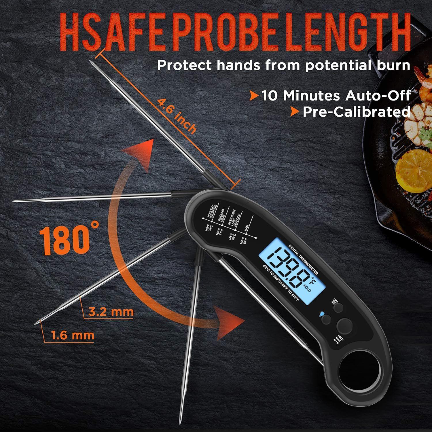 Refurbished Rouuo Digital Meat Thermometer - Reebelo Nederland