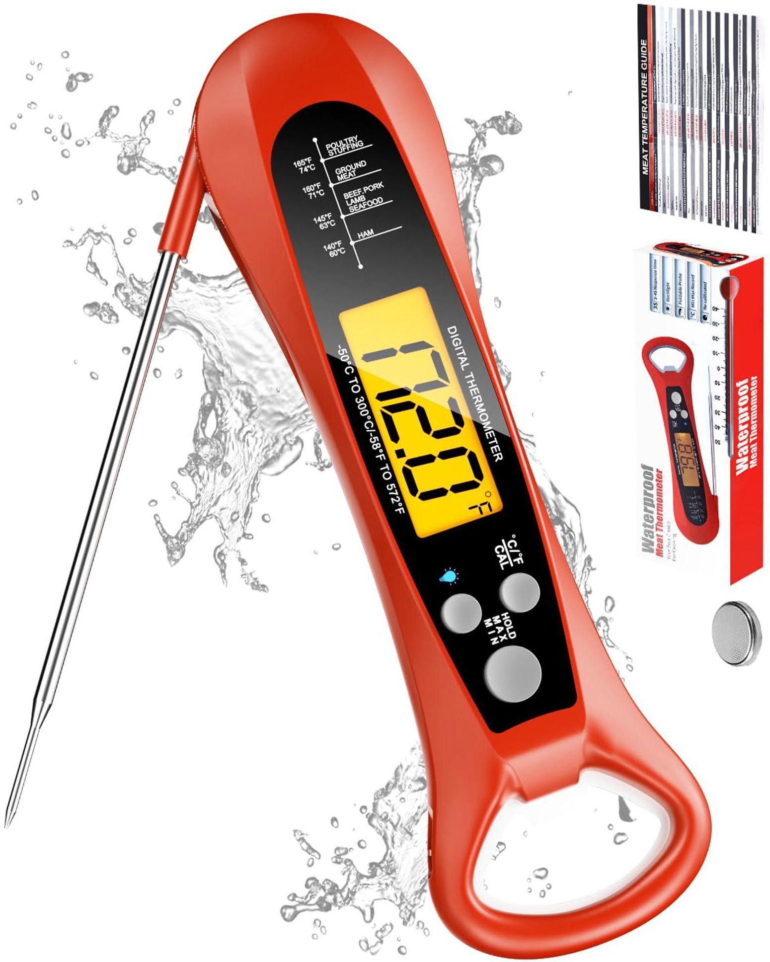 Refurbished Rouuo Instant Read Meat Thermometer - Reebelo Nederland