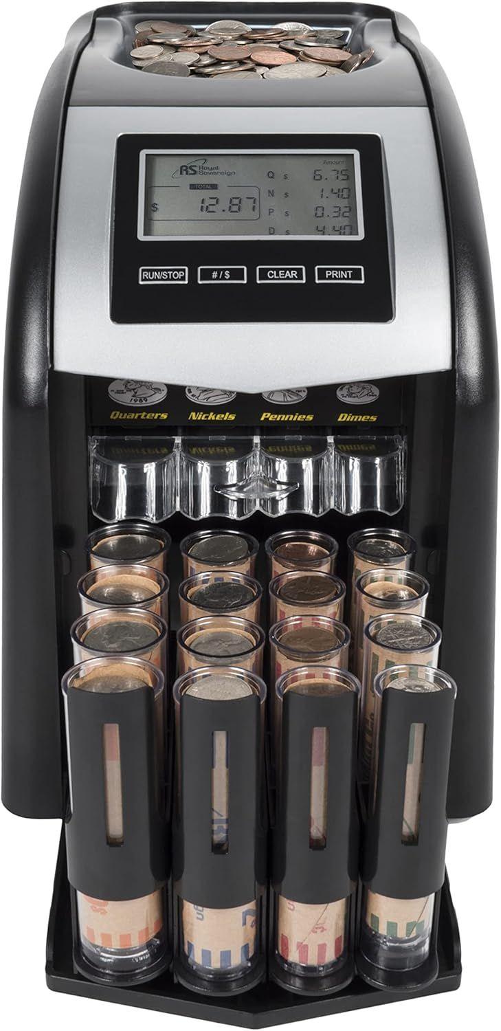 Refurbished Royal Sovereign Digital 4-Row Electric Coin Sorter - Reebelo Nederland