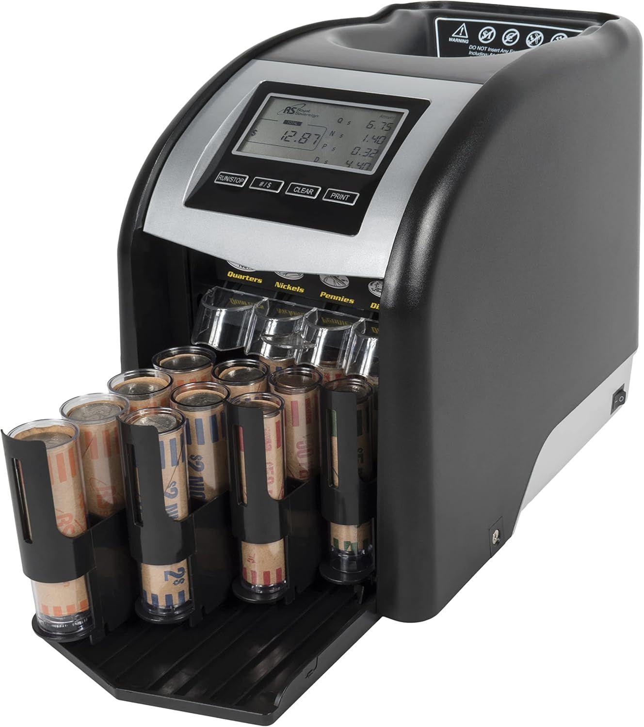 Refurbished Royal Sovereign Digital 4-Row Electric Coin Sorter - Reebelo Nederland