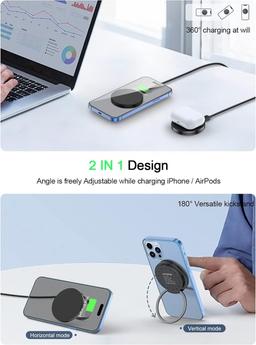 Refurbished RTOPS Magnetic Wireless Charger - Reebelo Nederland