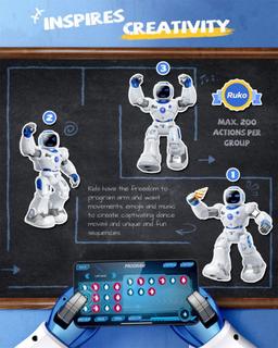 Refurbished Ruko 1088 Large Smart Robots for Kids - Reebelo Nederland