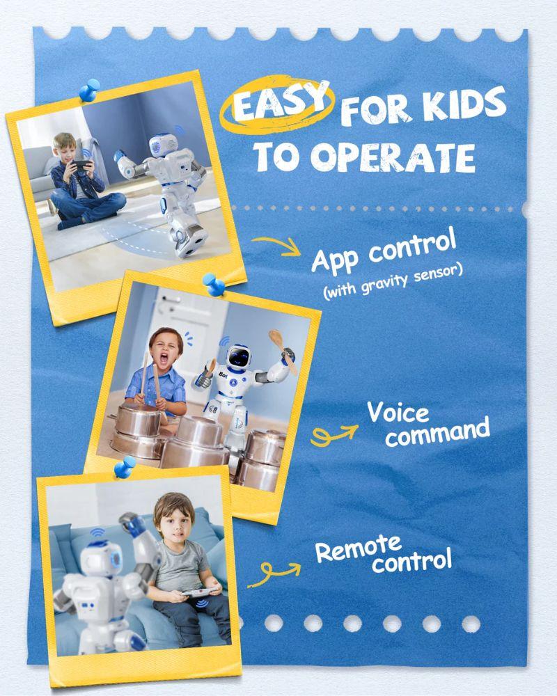 Refurbished Ruko 1088 Large Smart Robots for Kids - Reebelo Nederland