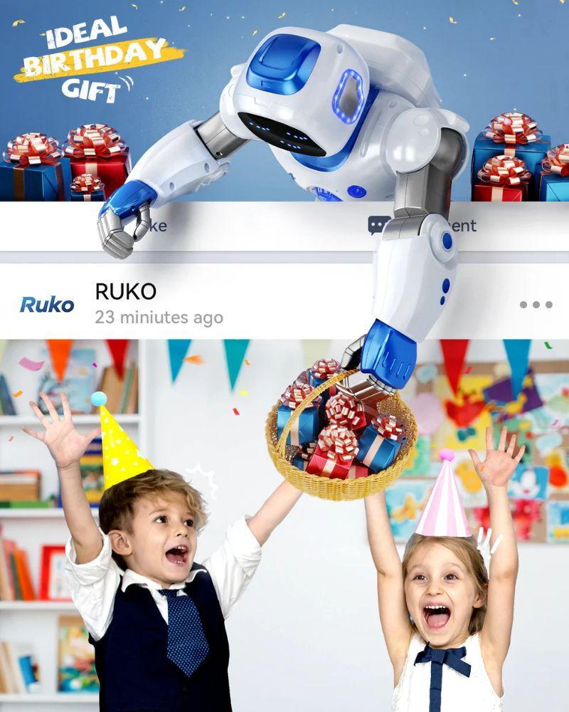 Refurbished Ruko 1088 Large Smart Robots for Kids - Reebelo Nederland