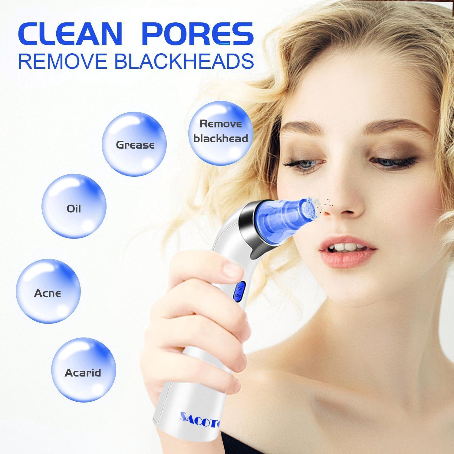 Refurbished SACATO HTY-2 Blackhead Remover Pore Vacuum - Reebelo Nederland