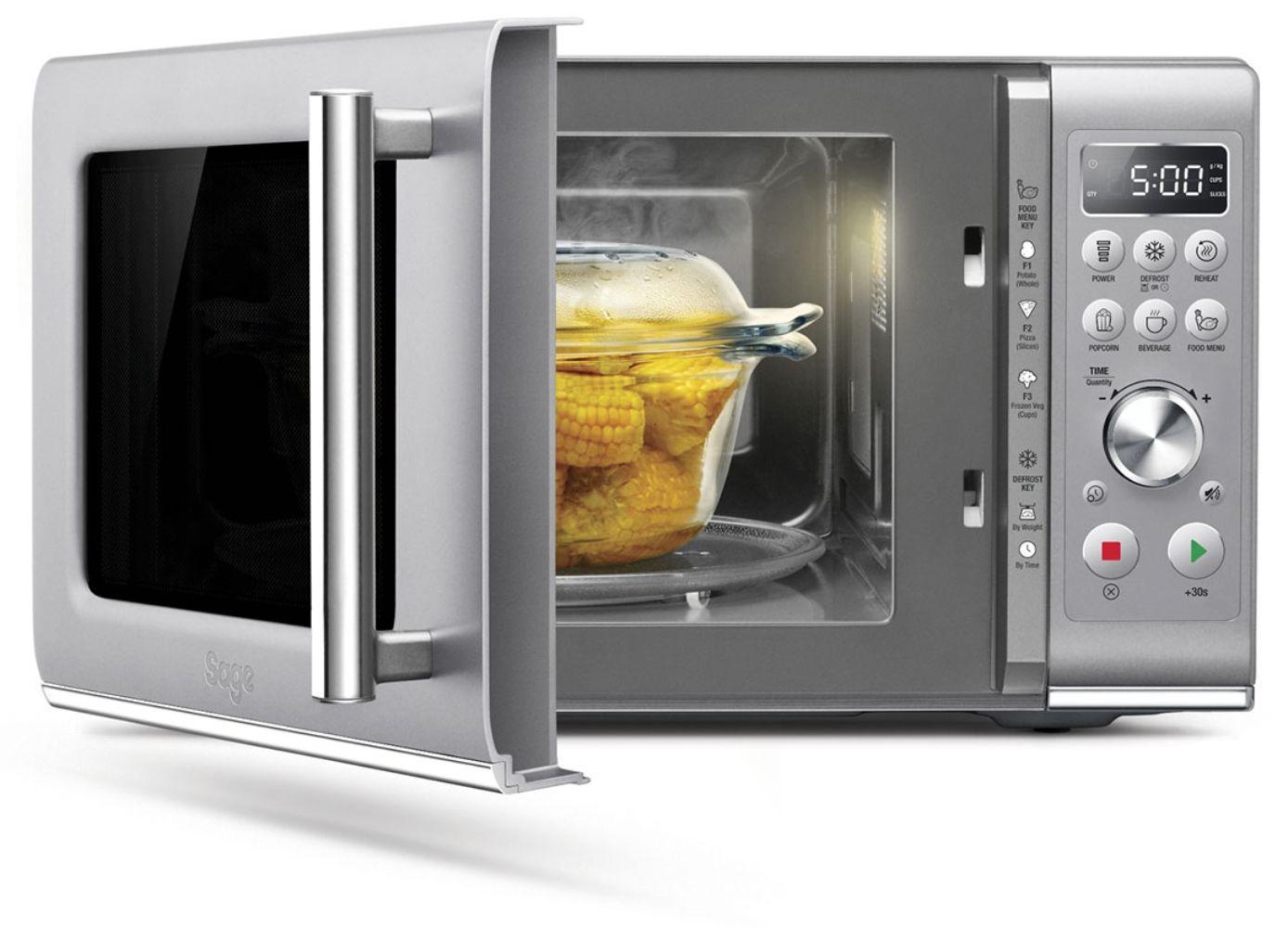Refurbished Sage SMO650 the Compact Wave Soft Close Microwave - Reebelo Nederland