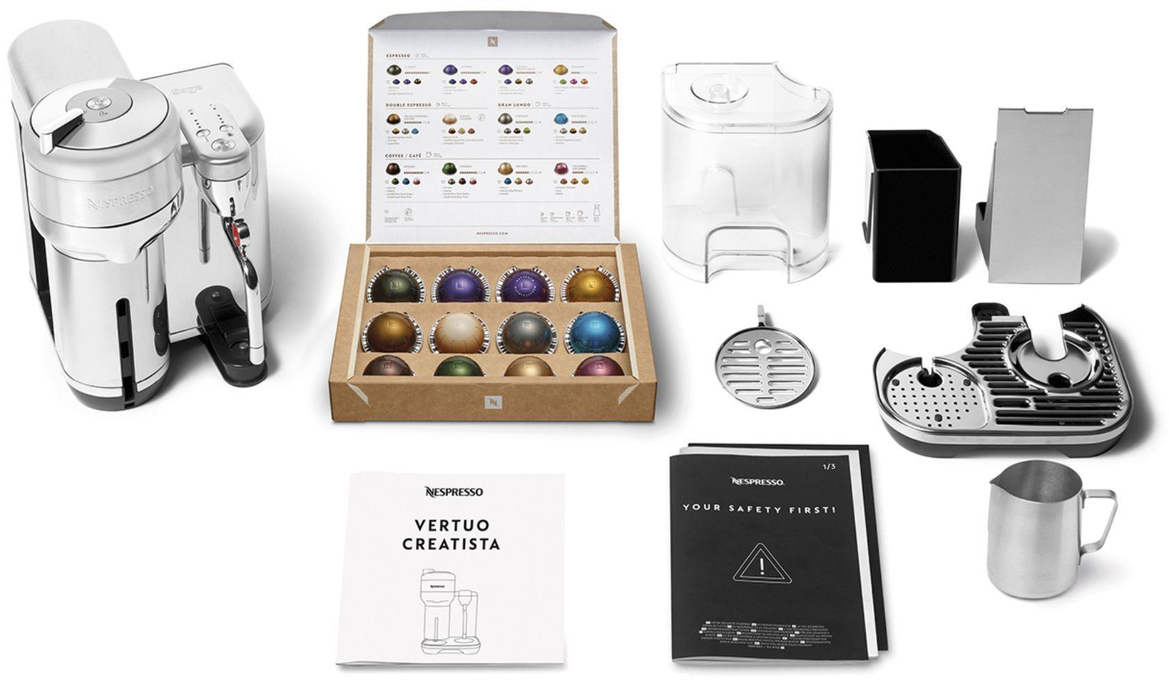 Refurbished Sage SVE850 the Vertuo Creatista Nespresso Machine - Reebelo Nederland