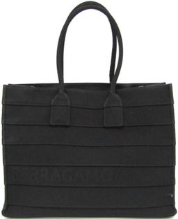 Refurbished Salvatore Ferragamo Canvas Tote Bag - Reebelo Nederland