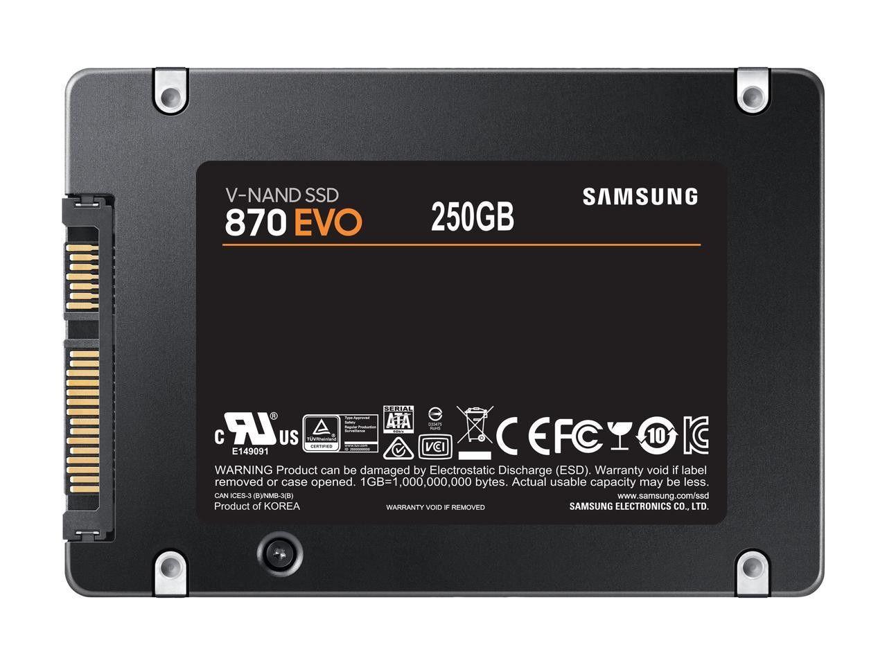 Refurbished Samsung 870 EVO SATA 2.5" Interval SSD - Reebelo Nederland