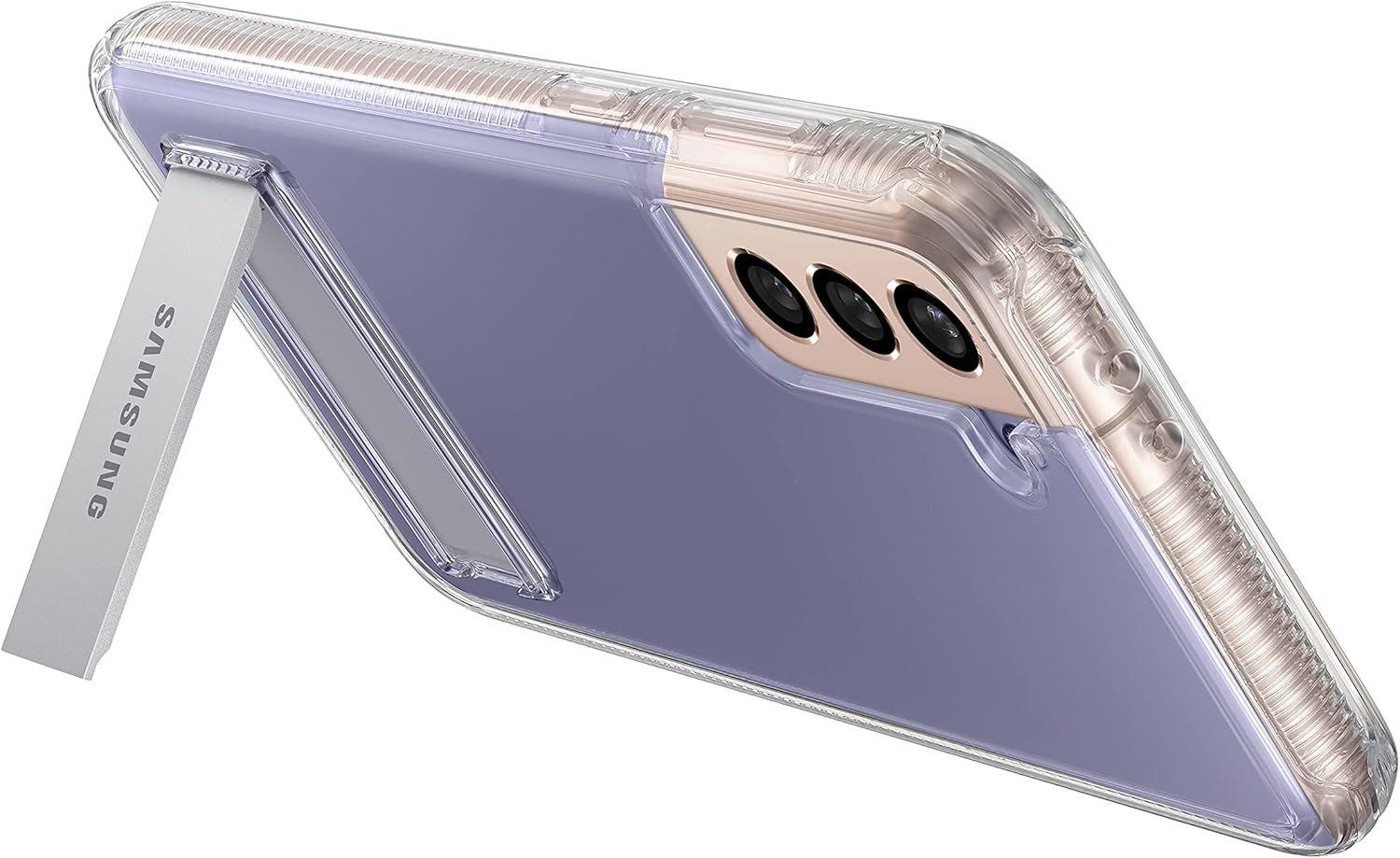 Refurbished Samsung Rugged Clear Standing Phone Cover for Galaxy S21+ - Reebelo Nederland
