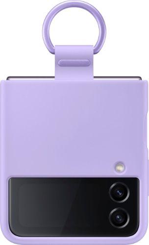 Refurbished Samsung Silicone Phone Cover with Ring for Galaxy Z Flip4 - Reebelo Nederland