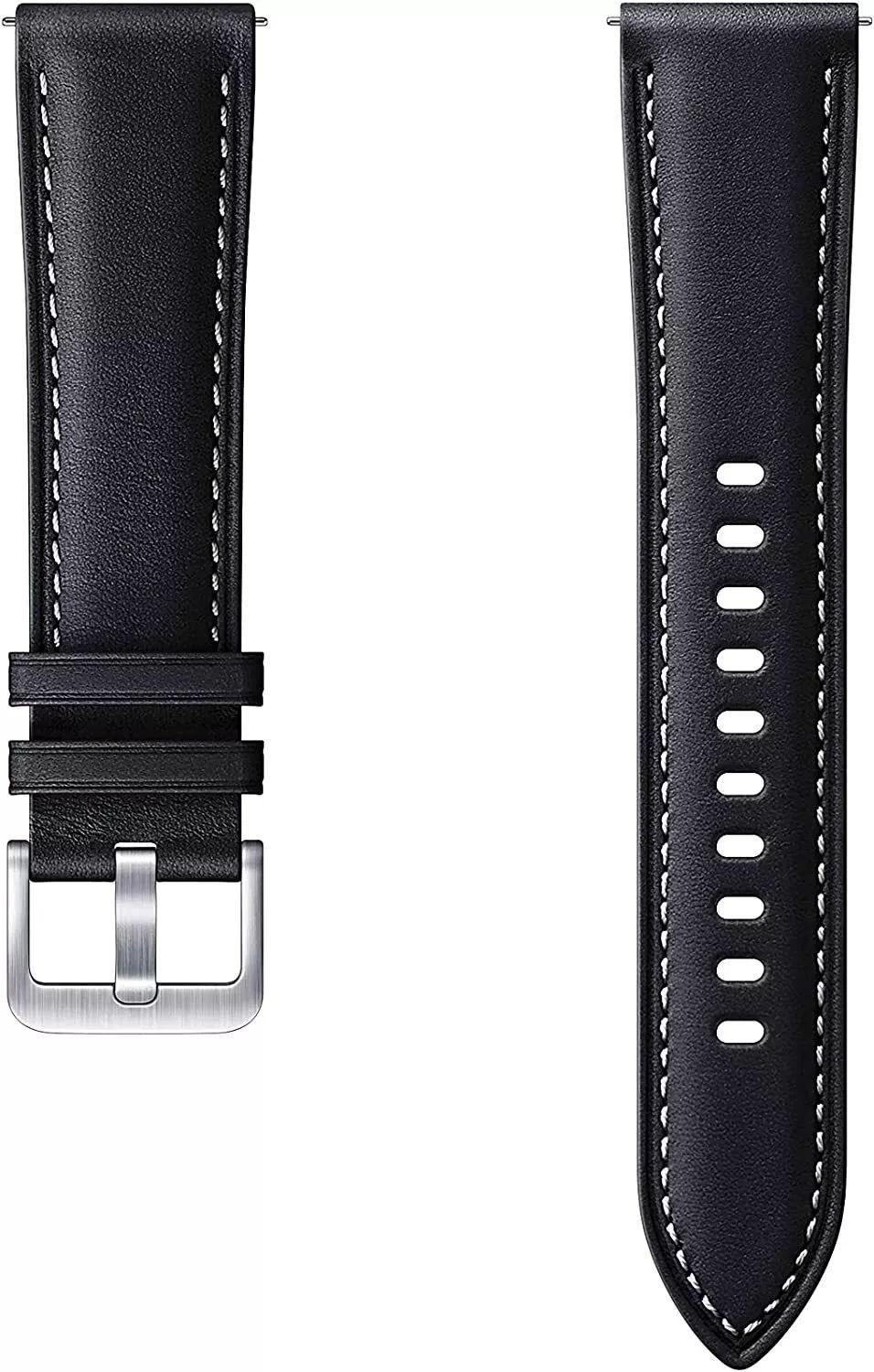 Refurbished Samsung Stitch Leather Band (20mm) - Reebelo Nederland