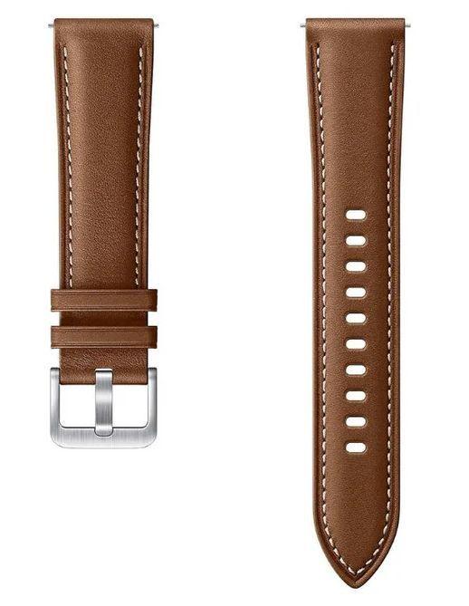Refurbished Samsung Stitch Leather Band (22mm) - Reebelo Nederland