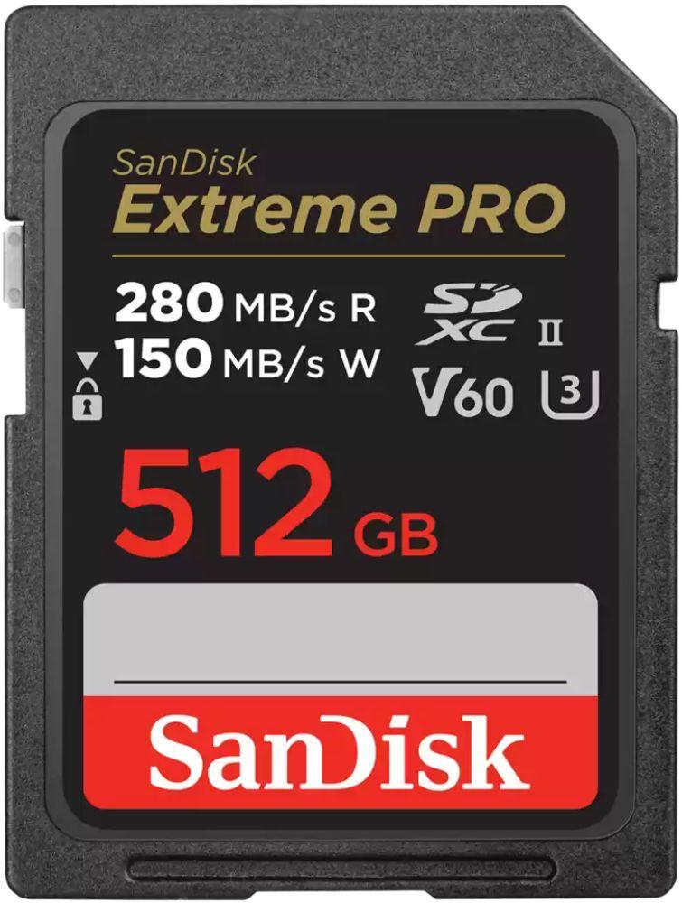 Refurbished SanDisk Extreme PRO SDXC UHS-II Memory Card (280MB/s) - Reebelo Nederland
