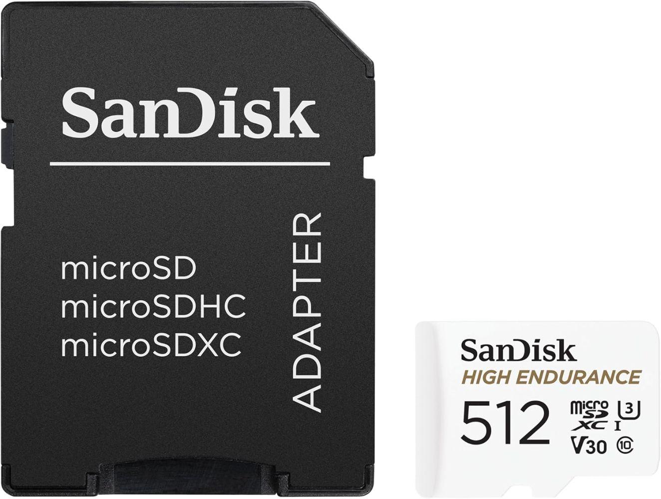 Refurbished SanDisk High Endurance microSDHC/SDXC Card with Adapter - Reebelo Nederland