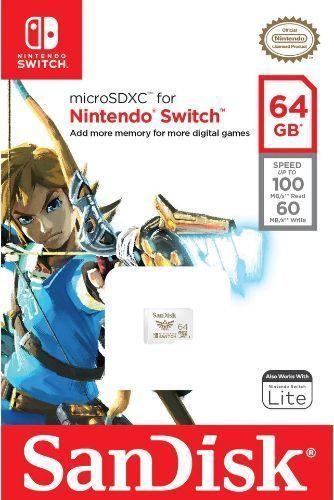 Refurbished SanDisk microSDXC Card for Nintendo Switch - Reebelo Nederland