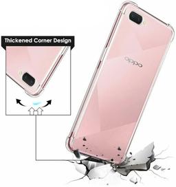 Refurbished Shockproof Transparent Phone Case for OPPO A3s - Reebelo Nederland