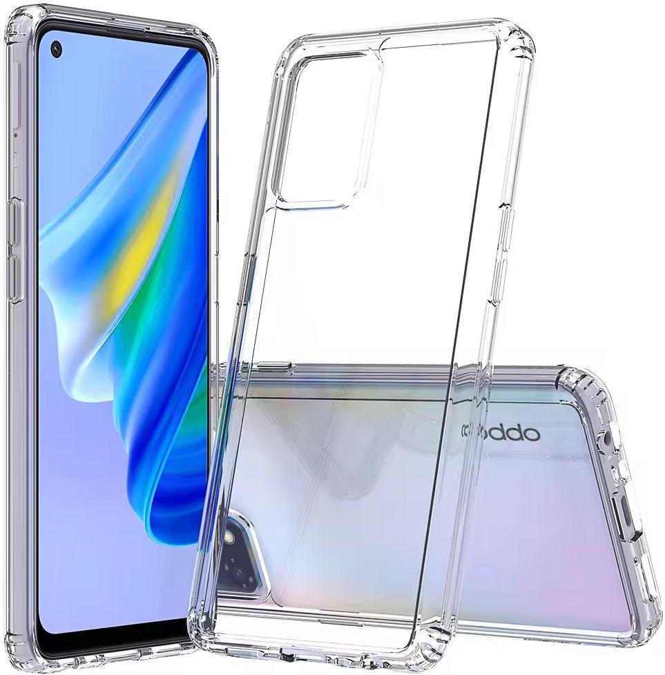 Refurbished Shockproof Transparent Phone Case for OPPO A95 - Reebelo Nederland
