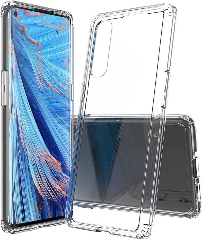 Refurbished Shockproof Transparent Phone Case for OPPO Find X2 - Reebelo Nederland