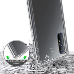 Refurbished Shockproof Transparent Phone Case for OPPO Find X2 - Reebelo Nederland