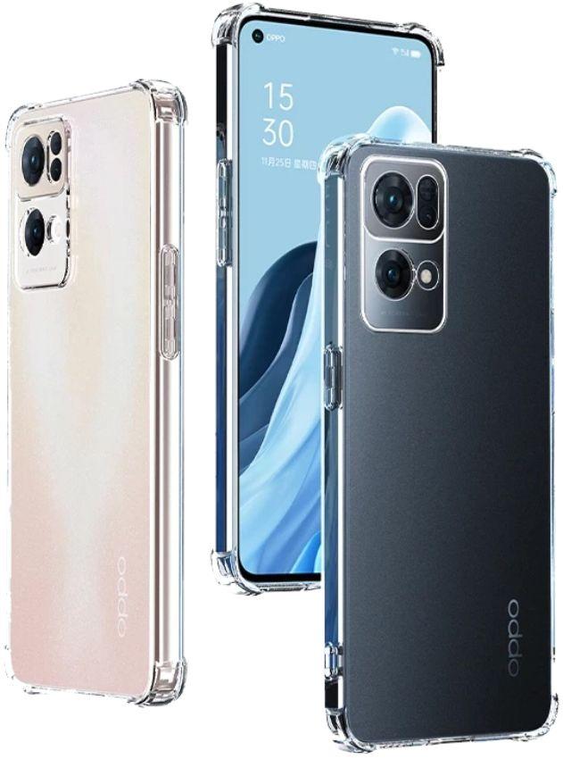 Refurbished Shockproof Transparent Phone Case for OPPO Reno7 - Reebelo Nederland