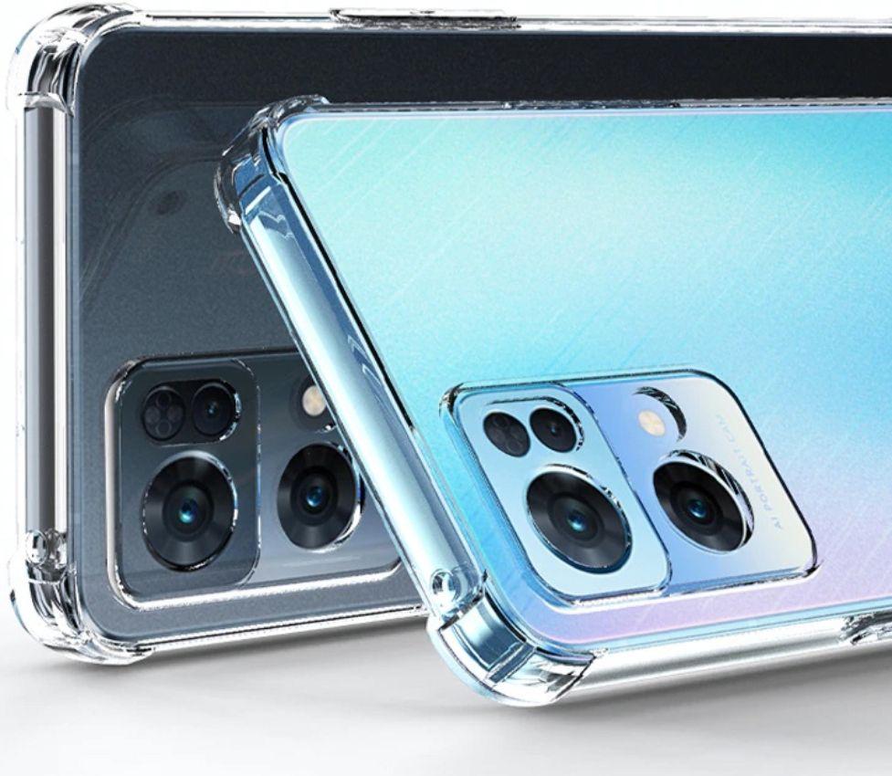Refurbished Shockproof Transparent Phone Case for OPPO Reno7 - Reebelo Nederland