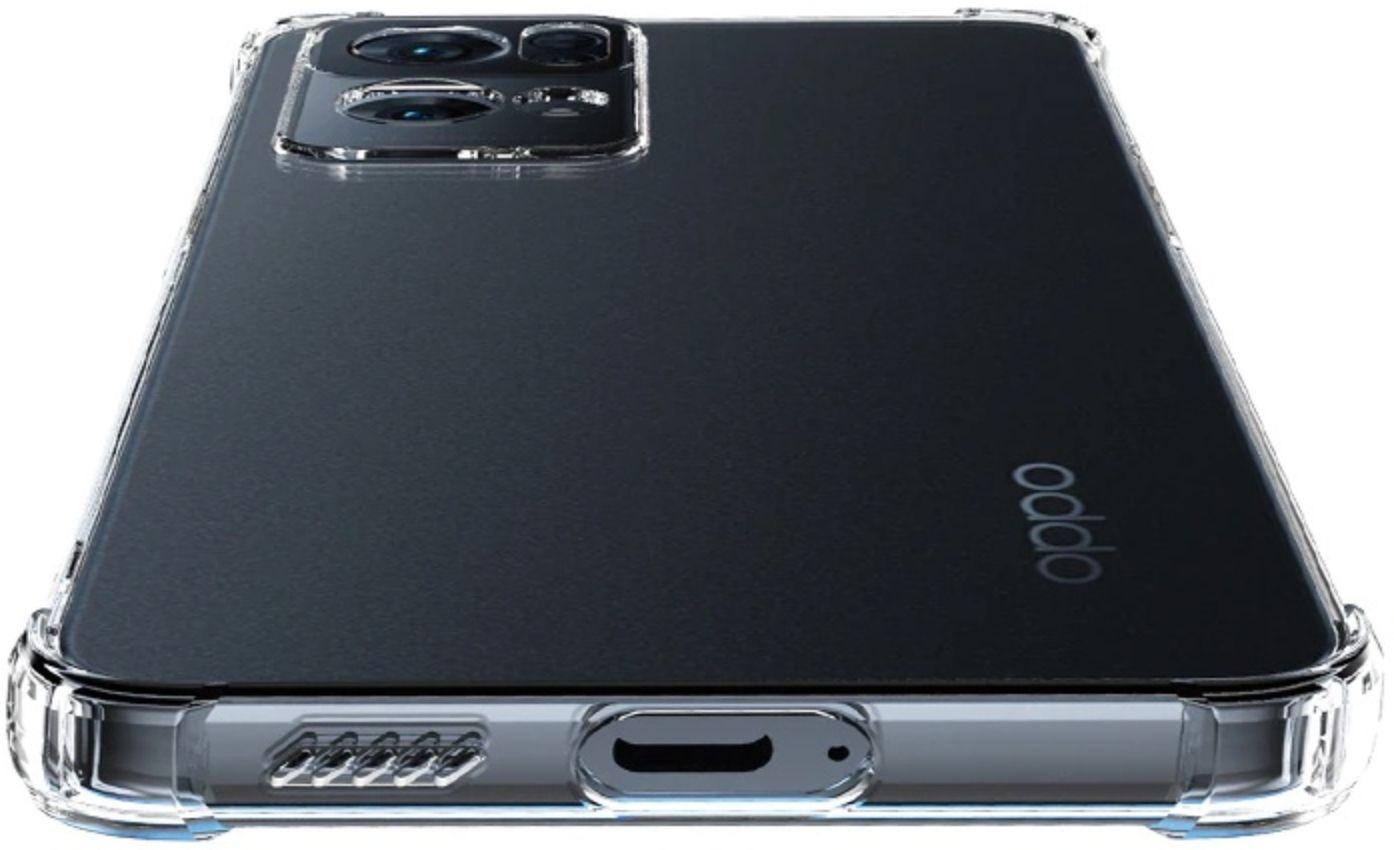 Refurbished Shockproof Transparent Phone Case for OPPO Reno7 - Reebelo Nederland