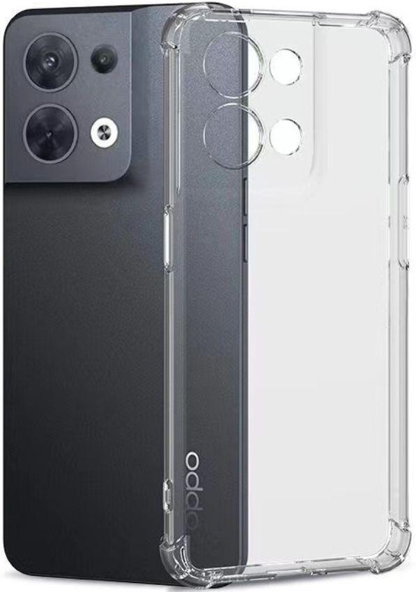Refurbished Shockproof Transparent Phone Case for OPPO Reno8 - Reebelo Nederland