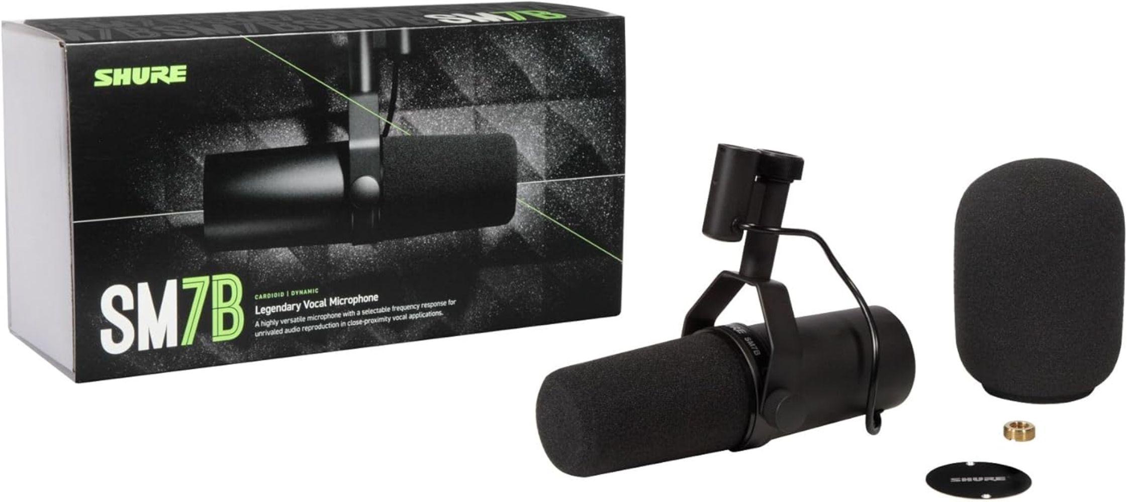 Refurbished Shure SM7B Vocal Dynamic Microphone - Reebelo Nederland